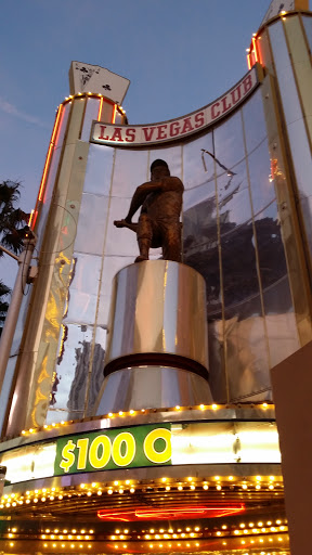 Las Vegas Club Baseball Statue