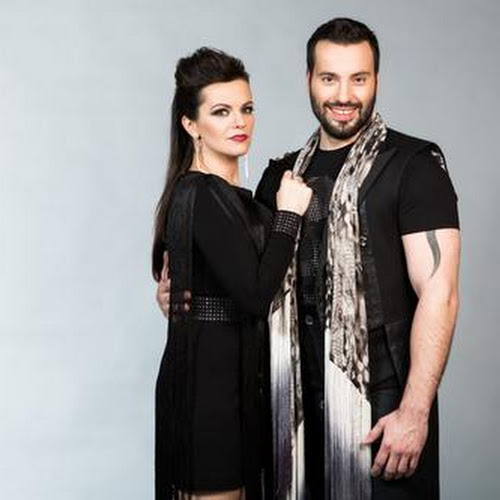 Marta Jandová and Václav Noid Bárta