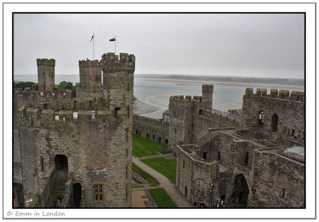 The Vastness of Caernarfon Castle