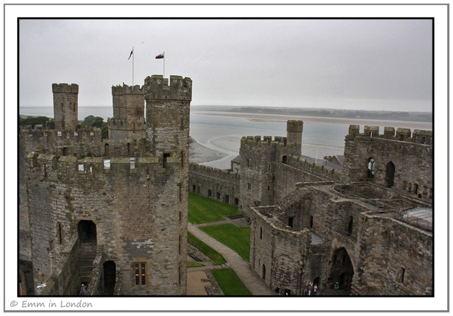 The Vastness of Caernarfon Castle The Vastness of Caernarfon Castle