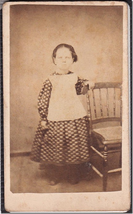 Ella Eliza Engle as a Child