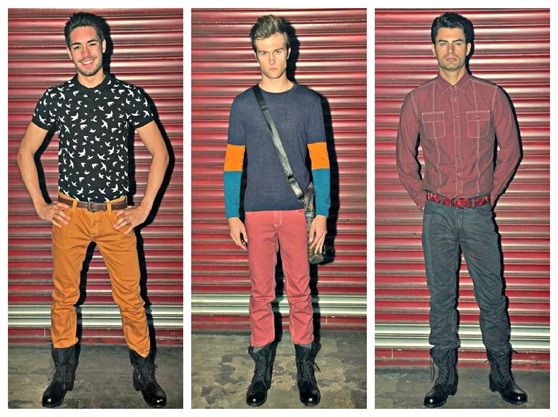 folded and hung lookbook male