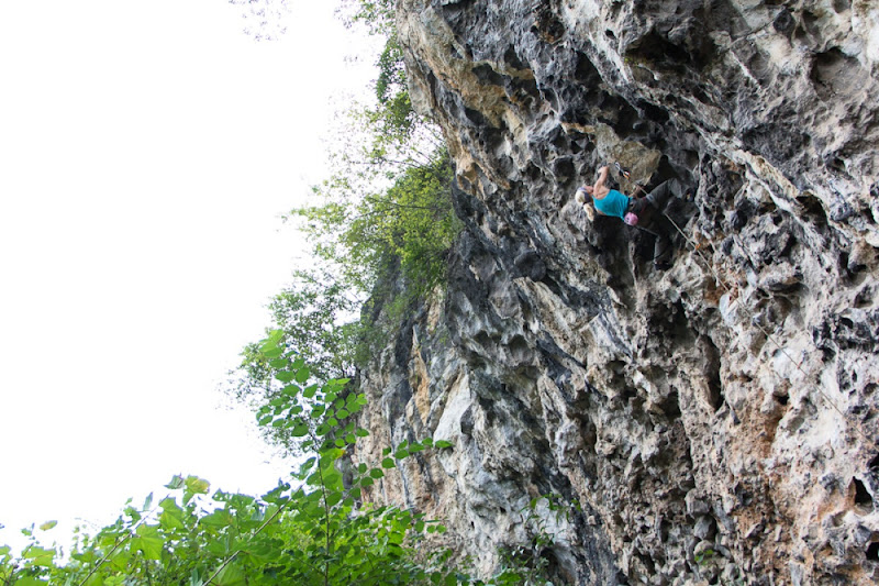 Sandra trying a 7A