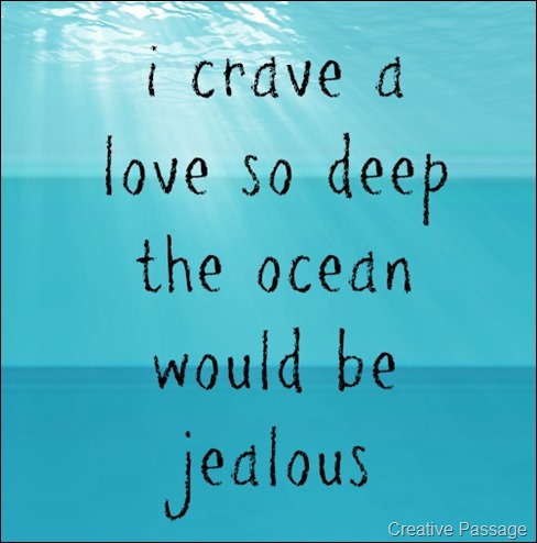 I crave a love