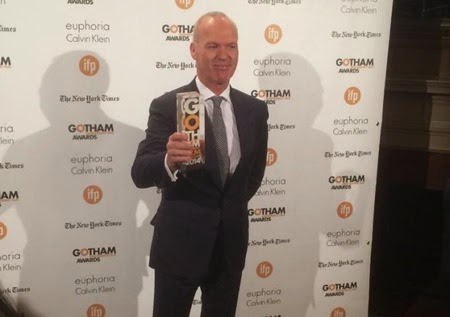 MICHAEL KEATON wins Best Actor at Gotham Awards