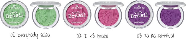 Essence Viva Brasil eyeshadow - ombretto Essence Viva Brasil eyeshadow - ombretto