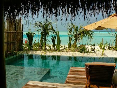 Luna de miere Maldive: Anantara Dhigu - piscina privata