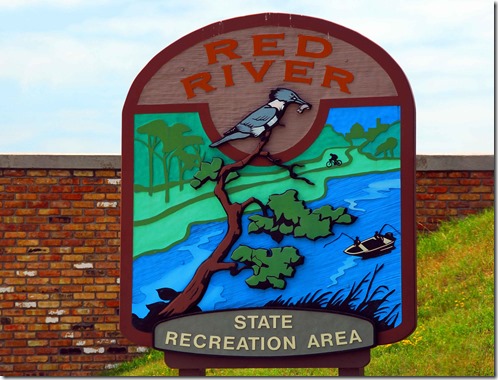 Red River Sign