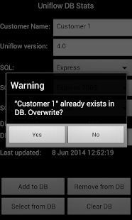 Uniflow DB Stats Screenshots 4
