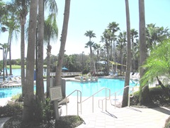 Florida Marriott Cypress Harbour pool area