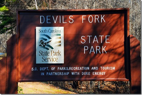 Devils Fork Sign