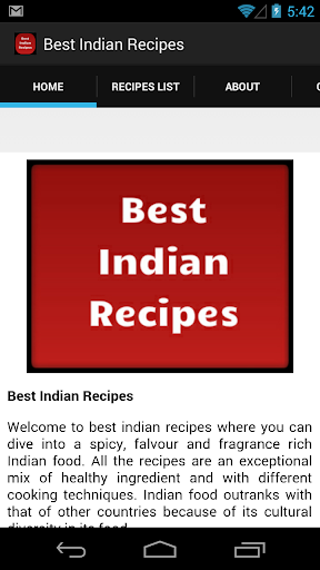 【免費健康App】Best Indian Recipes-APP點子