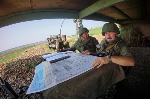 "Мирная миссия-2013": Фотографии российских военных