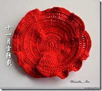 crochet-poppy-flower japanese 6