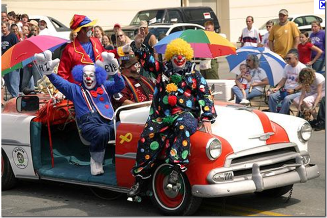The Flying Pie: Here Comes The Clown Car