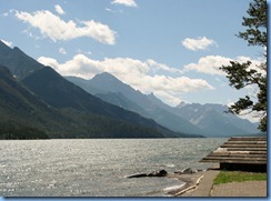 1397 Alberta - Waterton Lakes National Park - town of Waterton - Upper Waterton Lake