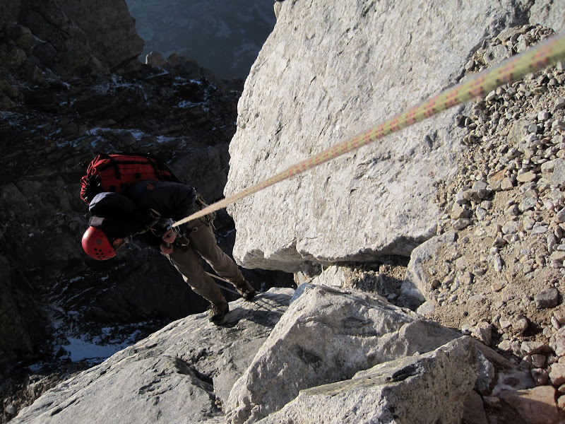North Ridge of the Grand Teton (Italian Cracks Variation)(IV