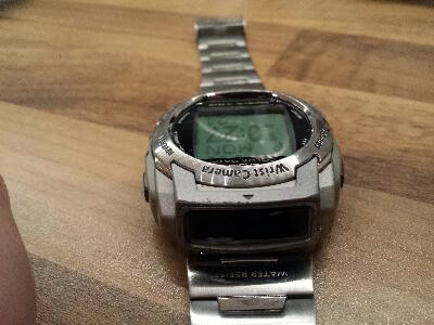 casio wrist camera watch