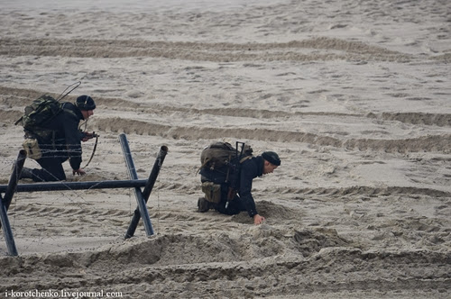 "Запад-2013": Высадка на побережье