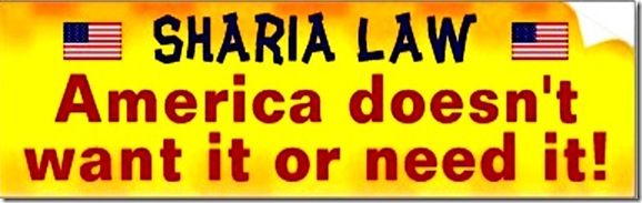 No Sharia for USA