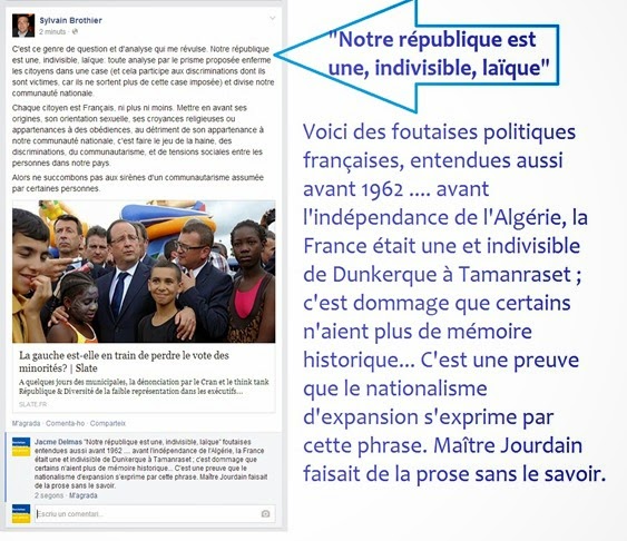 Foutaises républicaines Nacionalisme francés