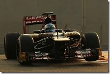 Cecotto nei test di Abu Dhabi 2012