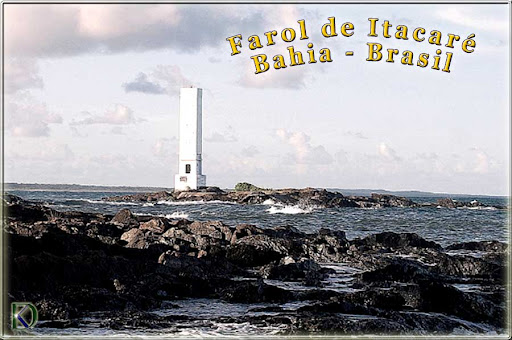 Farol Itacare, Ilha Contas, Itacare Bahia Brasil