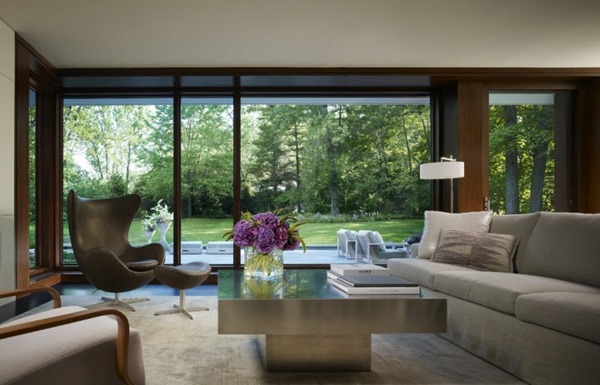Casa Glencoe / Robbins Arquitectura salon-muebles-de-diseño-moderno