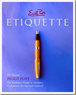 emily post etiquette