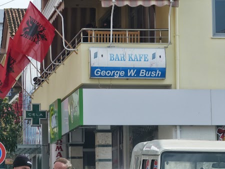 Bar George W Bush in Albania