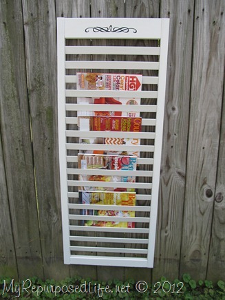 bi-fold door repurposed