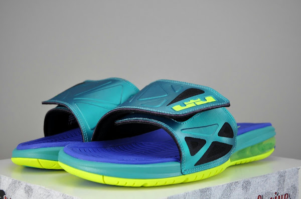 Nike Air LeBron 2 Elite Slide Sport Turquoise/Volt (578251-350) | NIKE  LEBRON - LeBron James Shoes