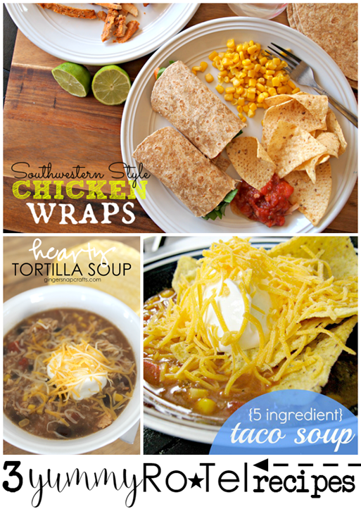 3 Yummy Recipes Using RoTel at GingerSnapCrafts.com #JustAddRotel #CollectiveBias #ad
