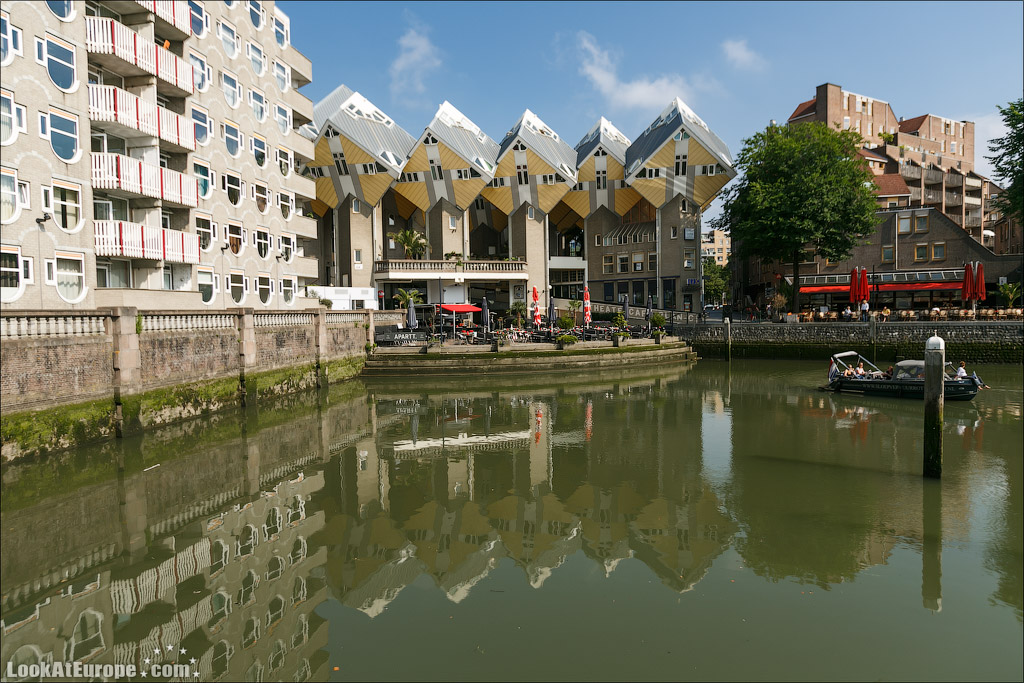 LookAtEurope.com - Кубические дома в Роттердаме | Holland, Kubuswoningen in Rotterdam