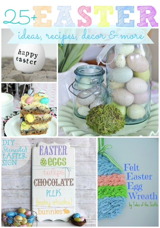 25  Easter ideas, recipes, decor & more #featured