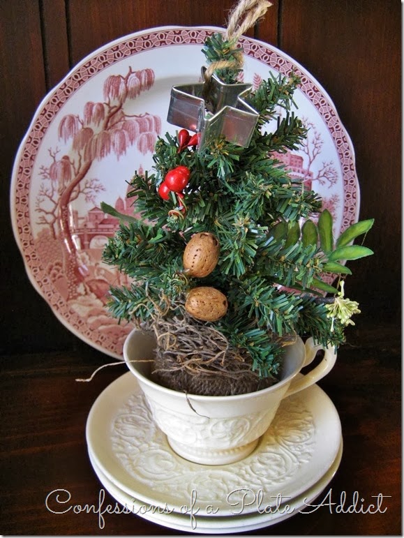CONFESSIONS OF A PLATE ADDICT Farmhouse Christmas on the Hutch CONFESSIONS OF A PLATE ADDICT Farmhouse Christmas on the Hutch