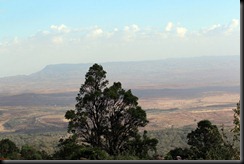 October 21, 2012 view from the crater rim