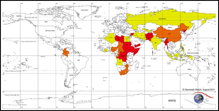 Genocidewatch_Countries_At_Risk_Aug_2011