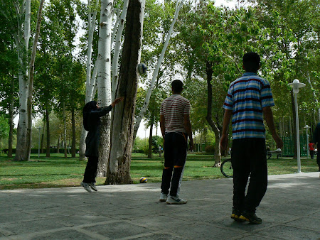 Iran fun: volei in Esfahan