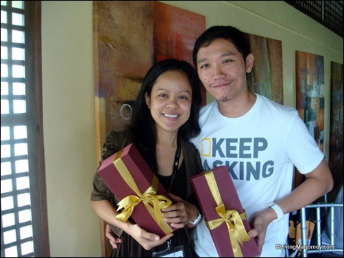 LivingMarjorney & BloggerManila attending the Happiest Pinoy Boot Camp