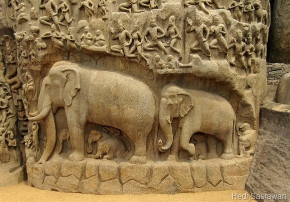 Contoh Seni Rupa Murni relief