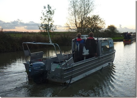 hydrographic survey at seend