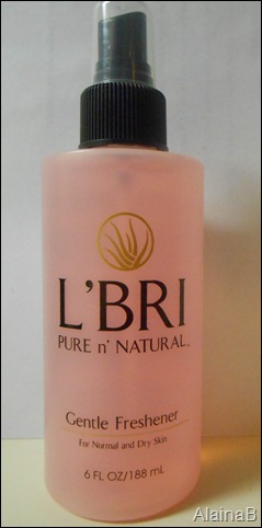 reviews12 008 L'bri Pure and Natural Skincare gentle Freshener