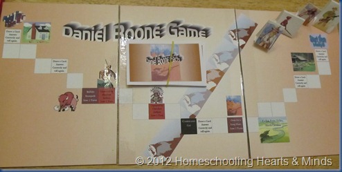 Daniel Boone board game
