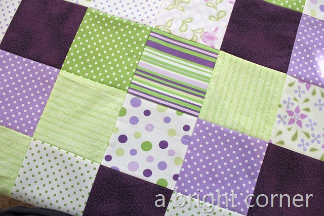 greens and purples top