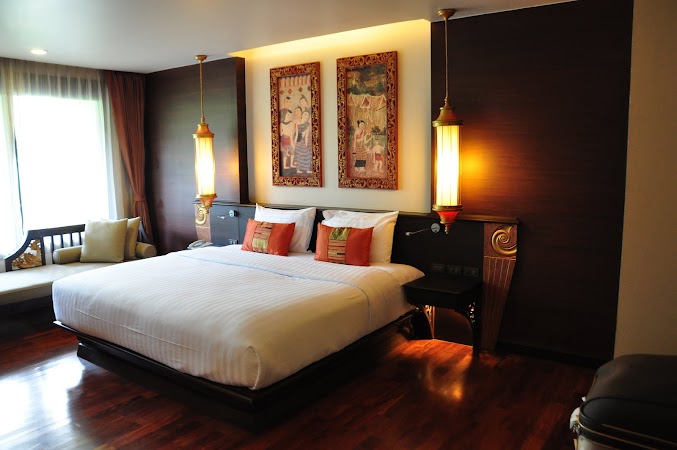 Imagini Thailanda: Camera Deluxe de la Hotel Siripanna Chiang Mai, Thailanda