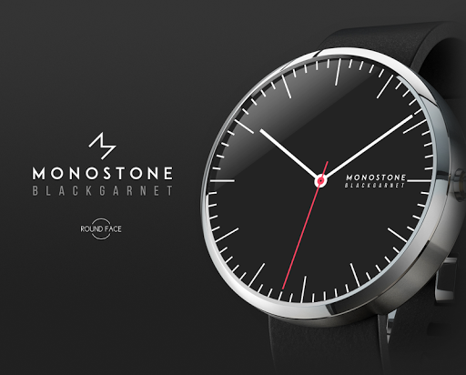 Black Garnet watchface by Mono