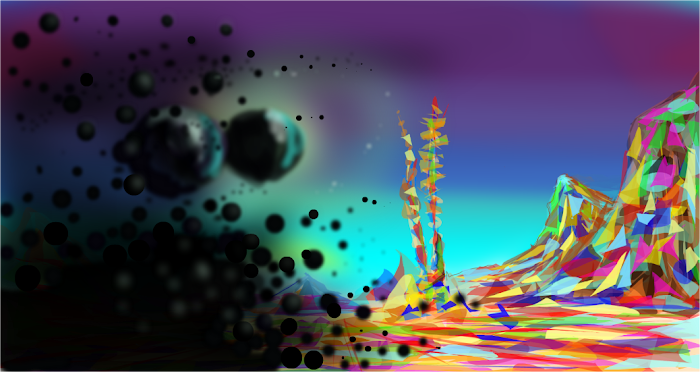 Invading your colourful world >:)