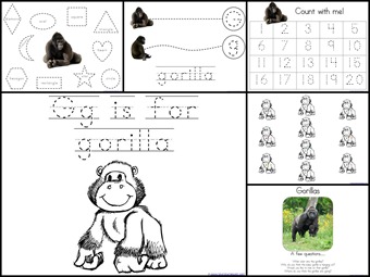 Gg Gorilla  Extras