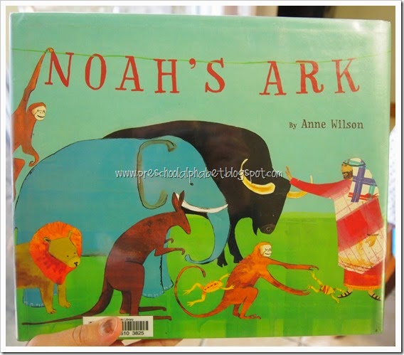 A is for Animals {Noah's Ark} from Preschool Alphabet